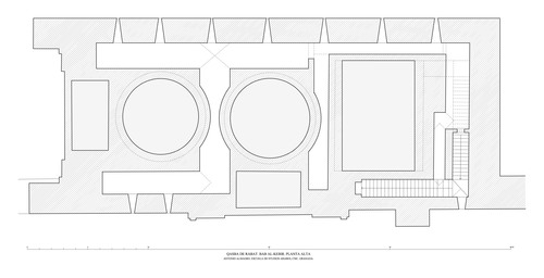 Planta alta de la Bāb al-Kebir