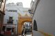 Vista desde el exterior del postigo del Aceite con la torre de flanqueo del lado norte del recinto amurallado de Sevilla